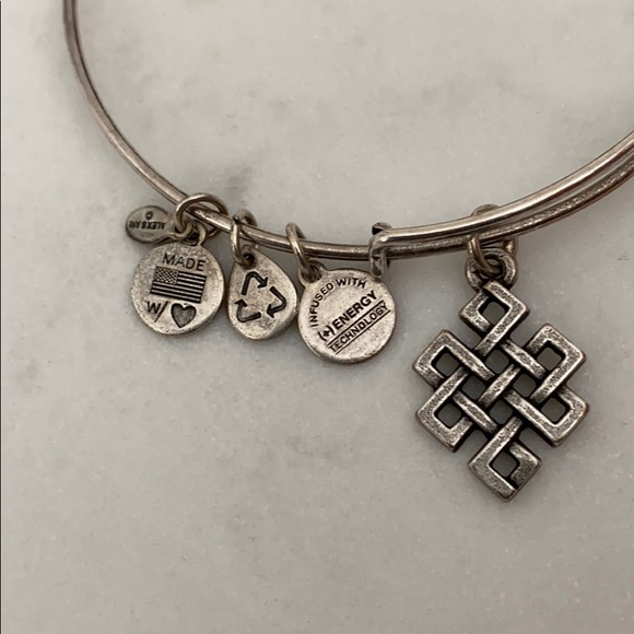 Genuine Alex and Ani Silver bracelet - Picture 2 of 2